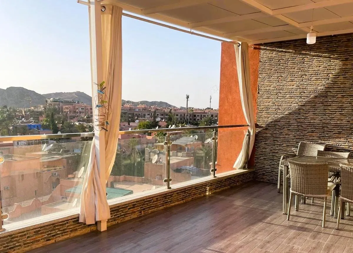 Apartment Appartement 1 Chambre - Superbe Terrasse & Vue Panoramique - Semlalia Marrakesh