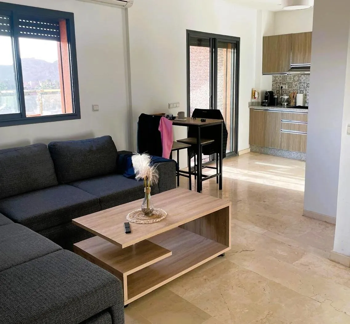 Appartement 1 Chambre - Superbe Terrasse & Vue Panoramique - Semlalia Marrakesh 0*,  Morocco