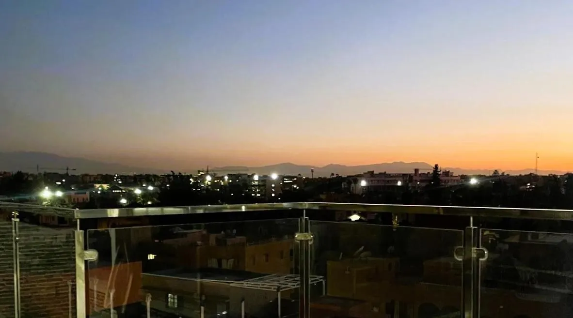 Appartement 1 Chambre - Superbe Terrasse & Vue Panoramique - Semlalia Marrakesh Marokko